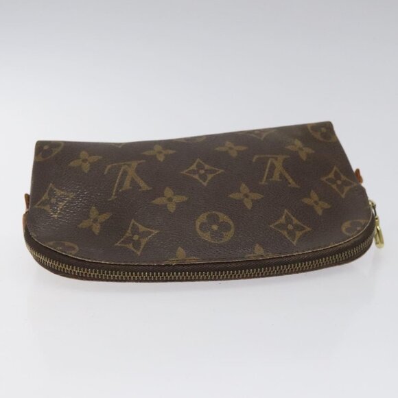 LOUIS VUITTON Monogram Pochette Cosmetic PM Cosmetic Pouch M47515 LV Auth BD630 - Picture 7 of 16